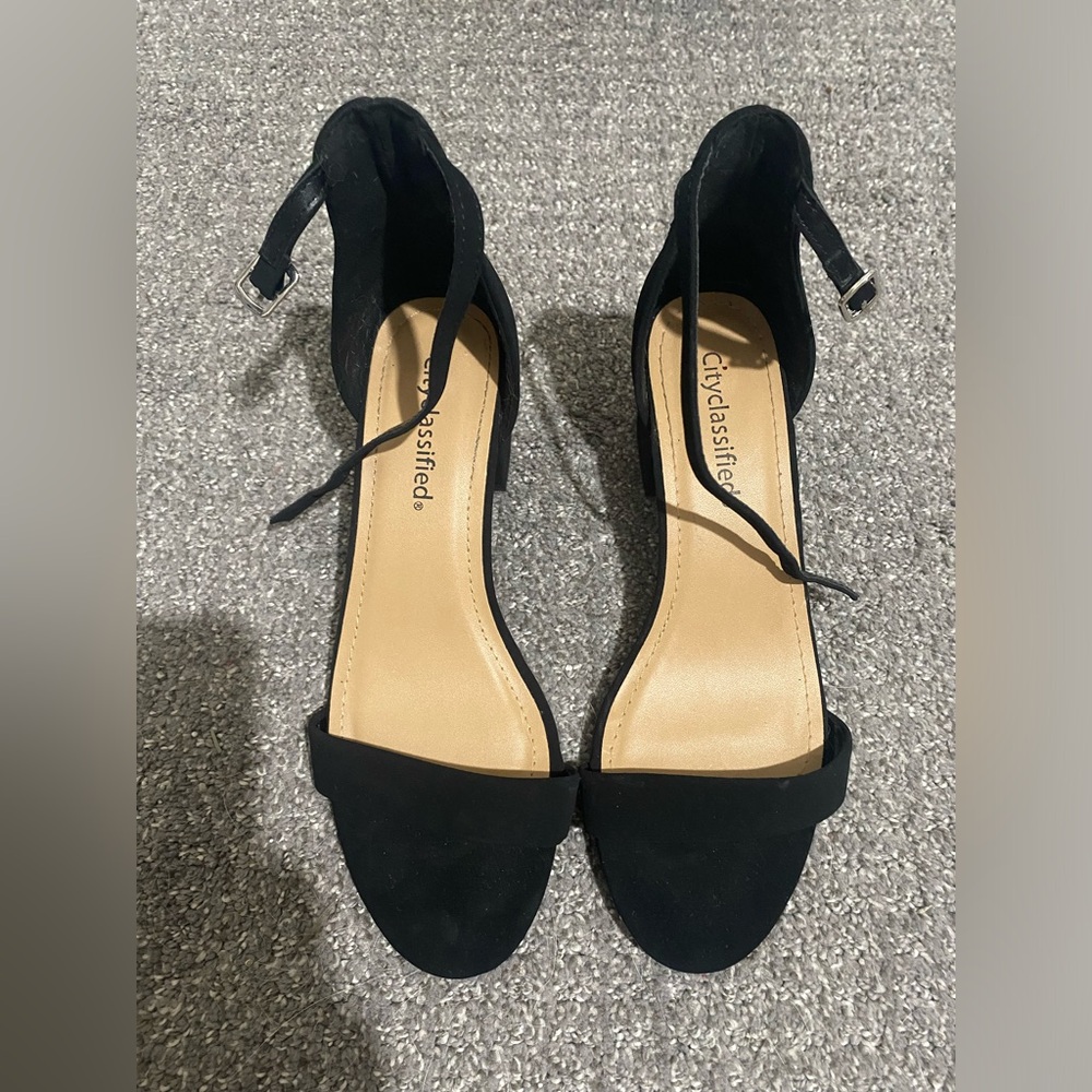 Black heels